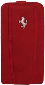 Чехол Ferrari Modena Collection для iPhone 4/4S Flip Red (FEFLIP4R)